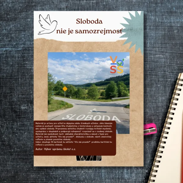 Aktivita - Sloboda nie je samozrejmosť 1