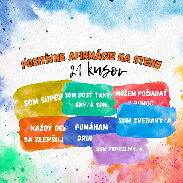 SEBAVEDOMIE - STENA AFIRMÁCIÍ - Podpora sebavedomia, sebadôvery a láskavého vzťahu k sebe 1