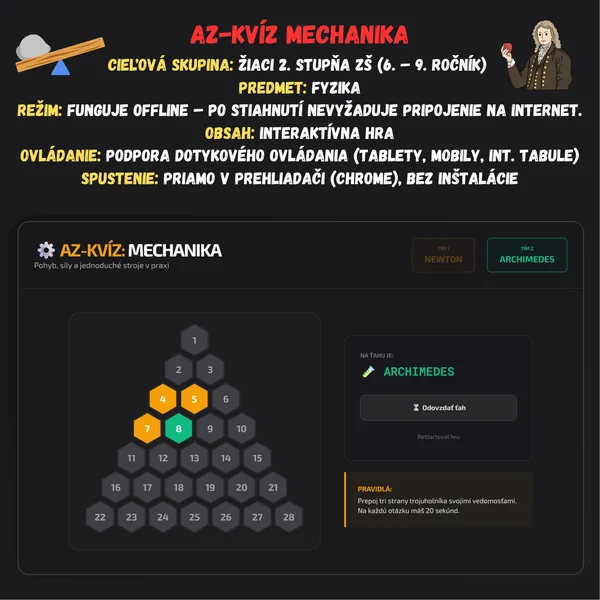AZ-KVÍZ: Mechanika 1