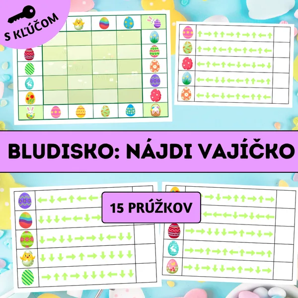 Bludisko: Nájdi vajíčko 1