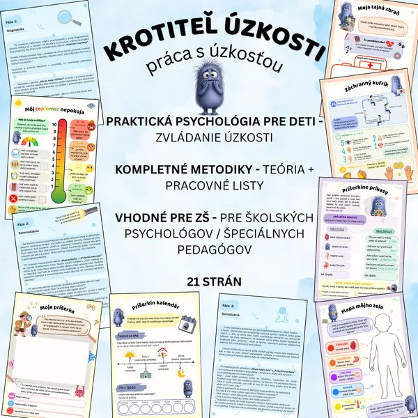 Zvládanie úzkosti - ,,Krotiteľ úzkosti" 1