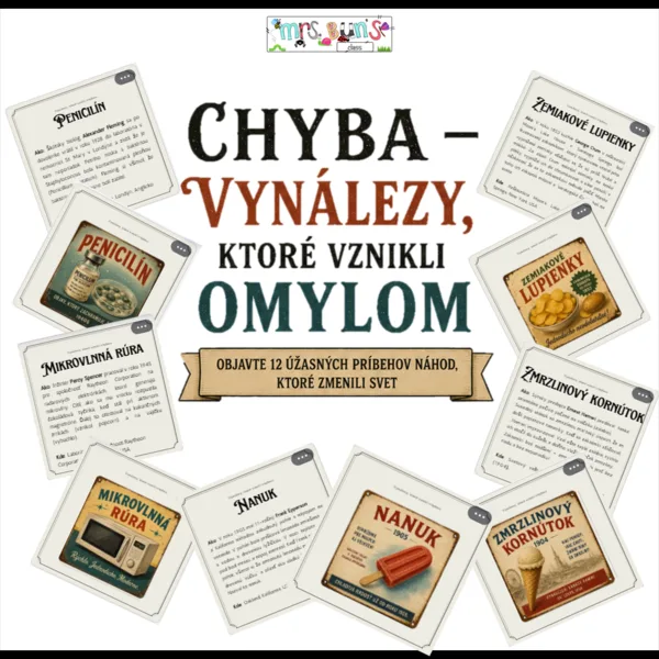 Chyba - vynálezy, ktoré vznikli omylom 1