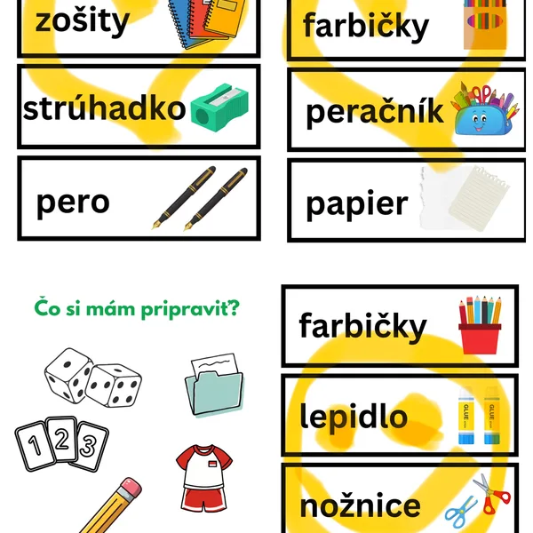 Čo si mám pripraviť? 1