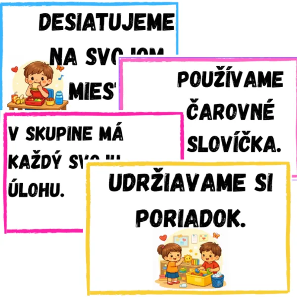 Triedne pravidlá  1
