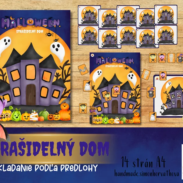 Halloween, Strašidelný dom, Aktivity 1