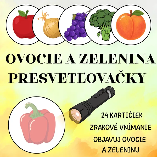 PRESVETĽOVAČKY – OVOCIE A ZELENINA 1