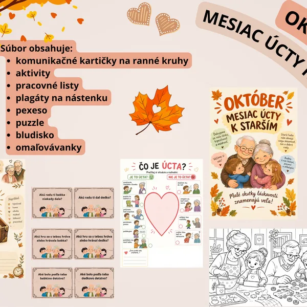 OKTÓBER - MESIAC ÚCTY K STARŠÍM 1
