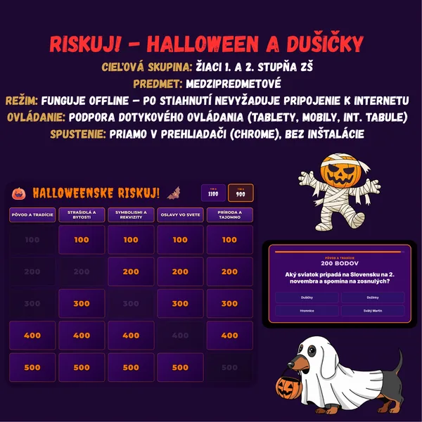 Riskuj! – Halloween a Dušičky 1