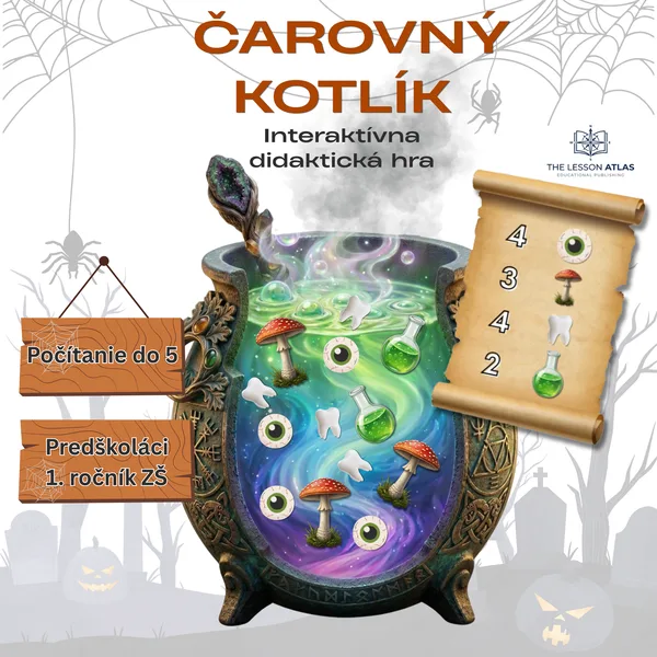 Čarovný kotlík – Počítanie do 5 a miešanie lektvarov 1