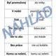 Príslovia a porekadlá_hľadaj dvojice,pojmová mapa, pracovný list (slovné druhy) 2