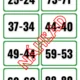 Matematické BINGO (sčítanie a odčítanie do 100 bez prechodu cez základ 10) 4