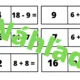 Domino- sčítanie a odčítanie do 20 s prechodom cez 10 2