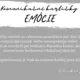 Komunikačné kartičky -Emócie 2