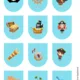 SET NA PIRÁTSKU DETSKÚ OSLAVU (PDF DEKORÁCIE) 2