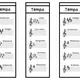 Tempo v hudbe - štipcovačka 3