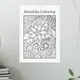 Mandala - omaľovánky  2