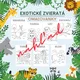 Exotické zvieratá - omaľovanky 2