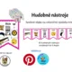 Hudobné nástroje - farebné vlajky 3