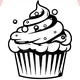 Omaľovanky - CUPCAKE BOOK 4