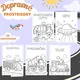 Dopravné prostriedky - omaľovanky 2