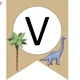 KALENDÁR - DINOSAURY - výzdoba triedy  2