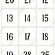 NUMBERS 0-100 3