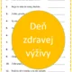 Deň zdravej výživy v 3. triede  2