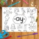  PHONICS (čierno-biele) – zábavná angličtina 2