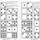 Domino s číslami - pracovné listy 3