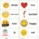 FEELINGS AND EMOTIONS - I AM, WHO IS?, FLASHCARDS, PEXESO 3