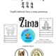 Takty a Noty - pracovné listy - Zima 2