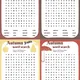 Word Search Puzzles | Osemsmerovky v angličtine 3
