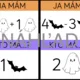 Ja mám, kto má - príklady do 5 (sčítanie a odčítanie) – Halloween 3