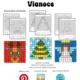 Hudobné maľovanie podľa nôt a pomlčiek - Vianoce 2
