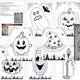 BODKOVANÉ HALLOWEENSKÉ OBRÁZKY 3