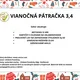VIANOČNÁ PÁTRAČKA 3,4 2