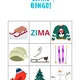 Zima - BINGO! - Znaky, symboly, počasie, oblečenie, športy. 3
