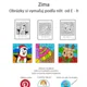 Hudobné maľovanie podľa nôt E-h-c1-c3 - ročné obdobia- mega súbor 3