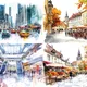 CITY | English flashcards | Obrázkové karty v angličtine 4