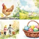 SPRING AND EASTER FLASHCARDS | obrázkové kartičky v angličtine 5