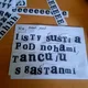 Únos abecedy / tvorba textu z písmen, tvorivé písanie, triedenie písmen 2