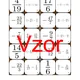 Domino - Odčítanie kladných a záporných zlomkov | matematika 2