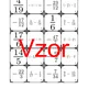 Domino - Odčítanie kladných a záporných zlomkov | matematika 4