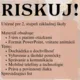 RISKUJ! - Školský poriadok 2