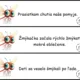 Behací diktát - vybrané slová po m 2