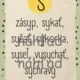 Vybrané slová a násobilka 3