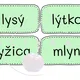 Prehľad vybraných slov 9
