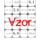 Pexeso - Aritmetika kladných a záporných desatinných čísel | matematika 4
