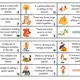 Autumn: Reading Domino, Clip Cards, CROSSWORDS A1 - A2 6
