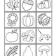 Jeseň v omaľovánkach – puzzle kocka, domino, pexeso 8